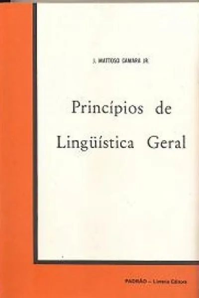 Cover of Princípios de Linguística Geral