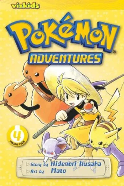 Cover of Pokémon Adventures, Vol. 4