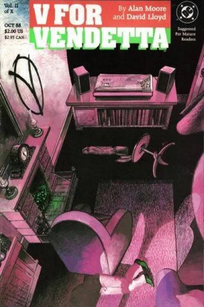 Cover of V for Vendetta #2