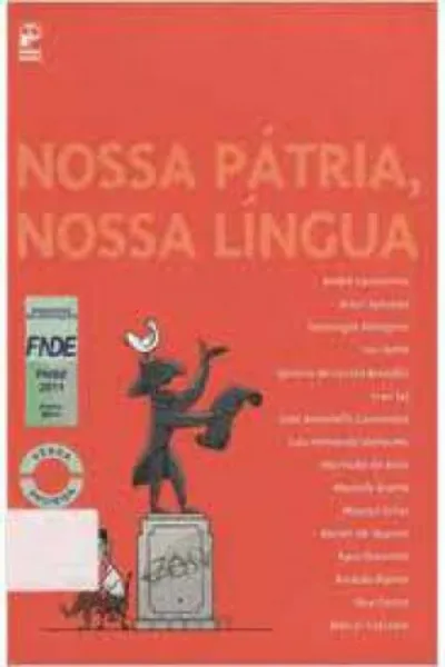 Cover of Nossa pátria, nossa língua