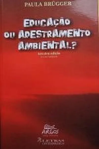 Cover of Educação ou Adestramento Ambiental?