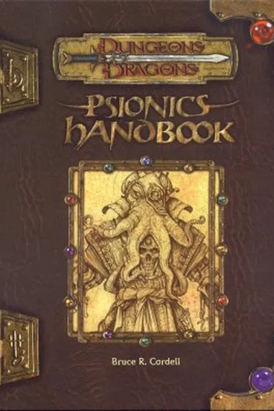 Cover of D&D Psionic Handbook
