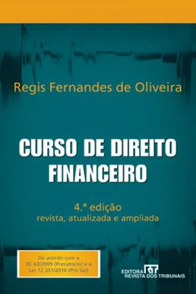 Cover of Curso de Direito Financeiro