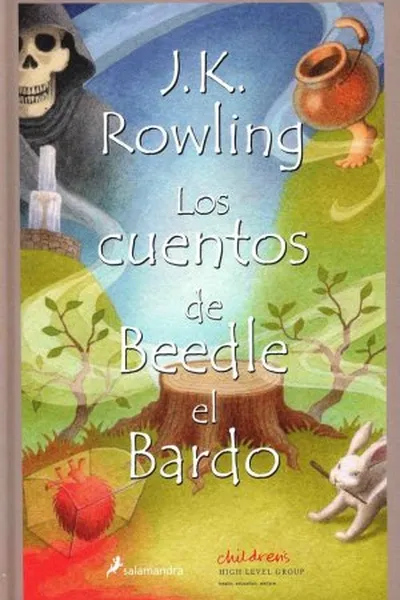 Cover of Los cuentos de Beedle el Bardo