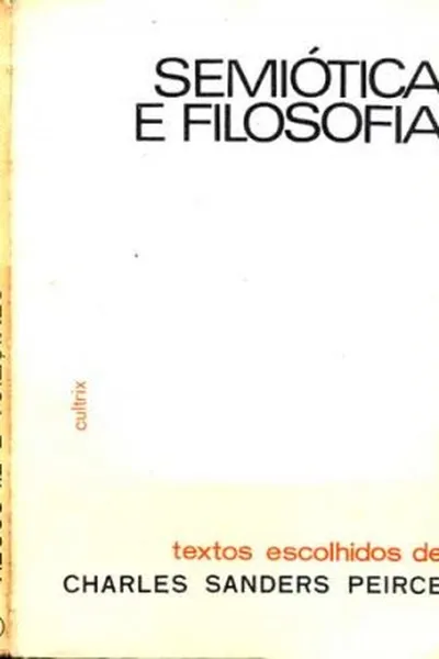 Cover of Semiótica e Filosofia