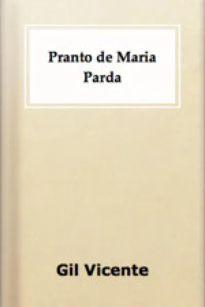 Cover of Pranto de Maria Parda