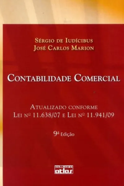 Cover of Contabilidade comercial