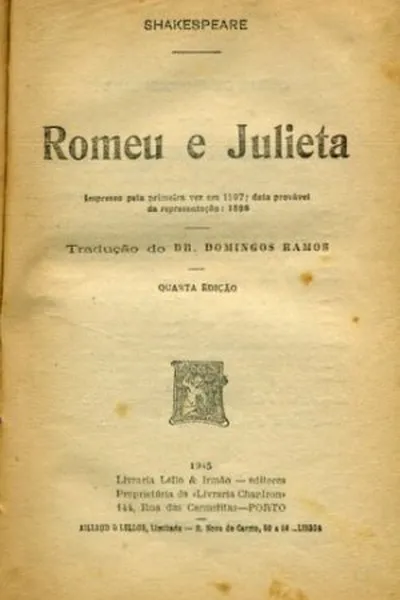 Cover of Romeu e Julieta