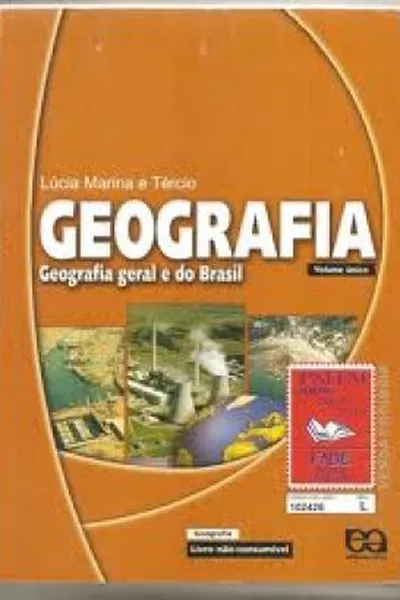 Cover of Geografia - Volume Único
