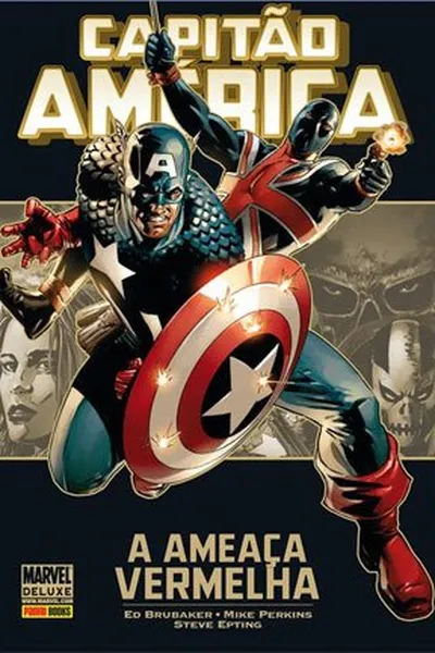 Cover of Capitão América: A Ameaça Vermelha