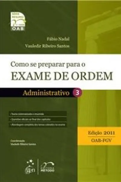 Cover of Como se preparar para o Exame de Ordem