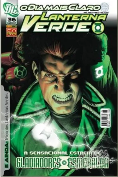 Cover of O Dia Mais Claro- Lanterna Verde n° 36