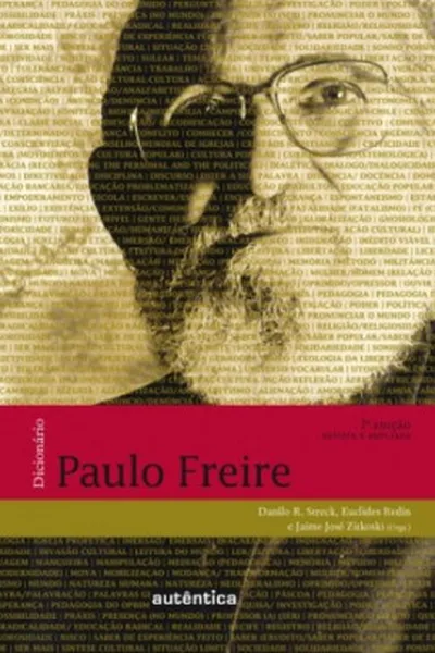 Cover of Dicionário Paulo Freire