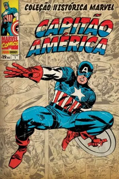Cover of Coleção Histórica Marvel - Capitão América