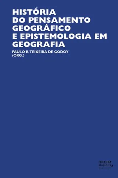 Cover of História do pensamento geográfico e epistemologia em Geografia
