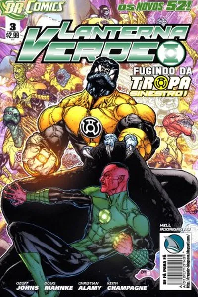 Cover of Lanterna Verde #03 - Os Novos 52