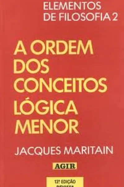 Cover of A ordem dos conceitos