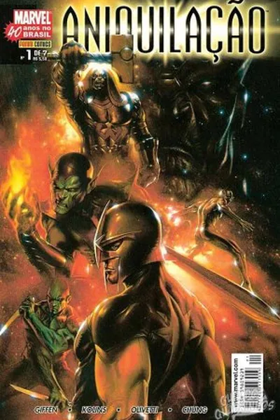 Cover of Aniquilação #01