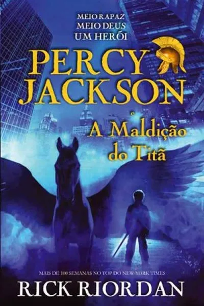 Cover of Percy Jackson e A Maldição do Titã