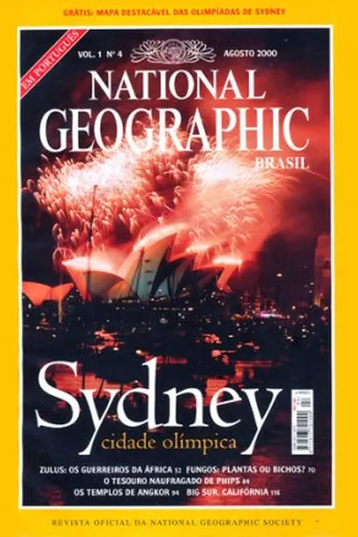 Cover of National Geographic Brasil - Agosto 2000 - Nº 4