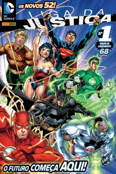 Cover of Liga da Justiça #01