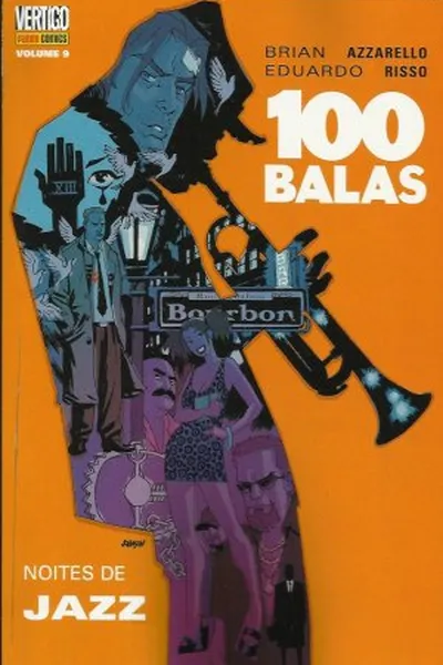 Cover of 100 Balas Vol. 9 - Noites de Jazz