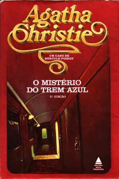 Cover of O Mistério do Trem Azul