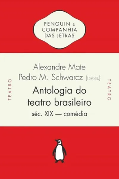 Cover of Antologia do teatro brasileiro