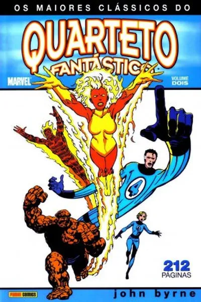 Cover of Os Maiores Clássicos do Quarteto Fantástico Vol. 2