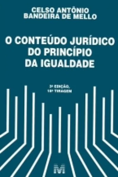Cover of Conteúdo jurídico do princípio da igualdade