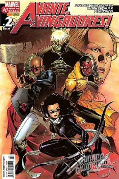Cover of Avante Vingadores #02