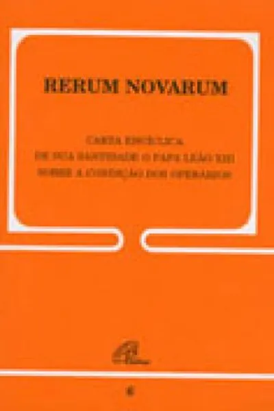 Cover of Rerum Novarum
