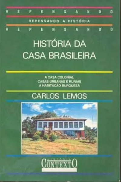 Cover of História da casa brasileira