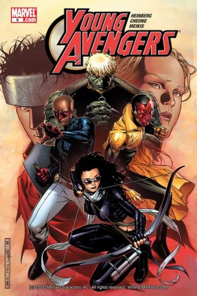 Cover of Young Avengers #9