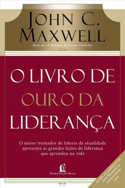 Cover of O Livro de Ouro da Liderança