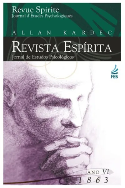 Cover of Revista Espírita - Ano VI - 1863 - vol. 6