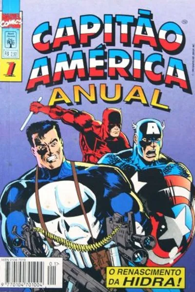 Cover of Capitão América - Anual - 01