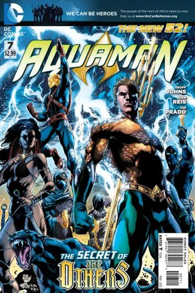 Cover of Aquaman #07 - Os novos 52
