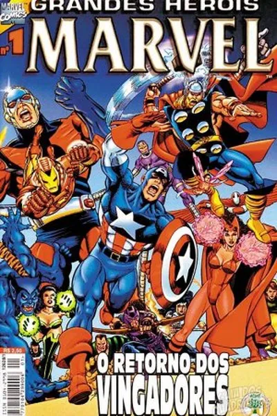 Cover of Grandes Heróis Marvel (2ª série) #1