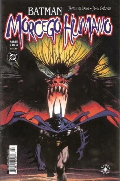 Cover of Batman Morcego Humano