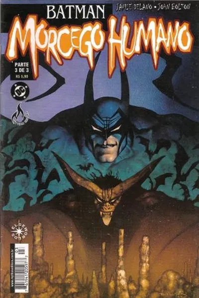 Cover of Batman Morcego Humano