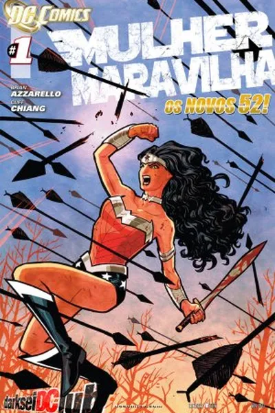 Cover of Mulher Maravilha #01 - Os Novos 52
