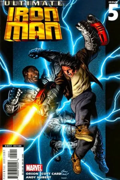 Cover of Ultimate Iron Man #5