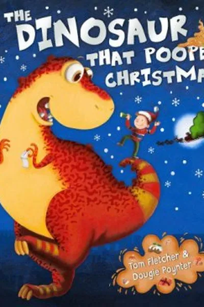 Cover of The Dinosaur That Pooped Christmas