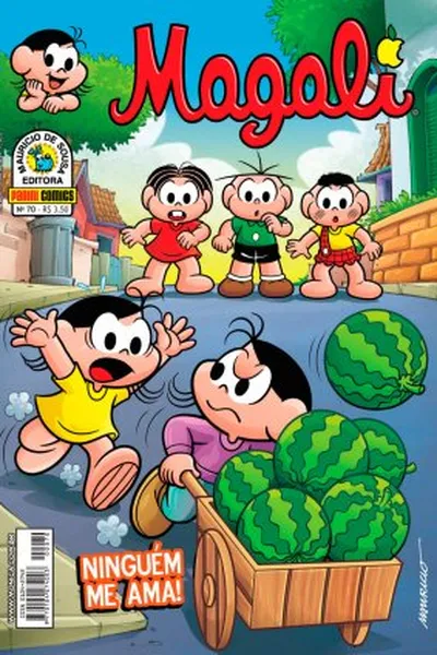 Cover of Magali - Nº 70 - Outubro 2012 - Editora Panini Comics