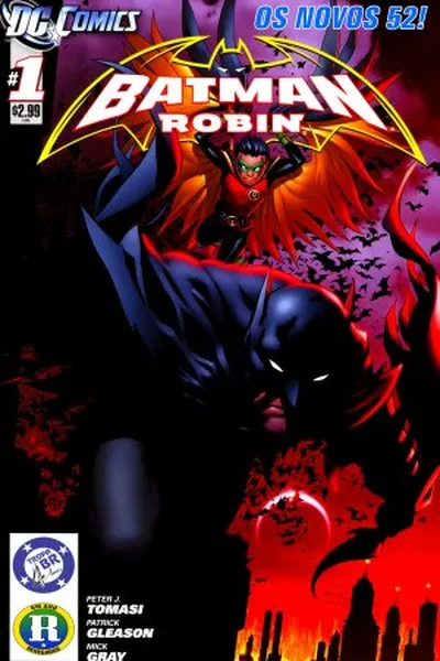 Cover of Batman e Robin #01 - Os Novos 52