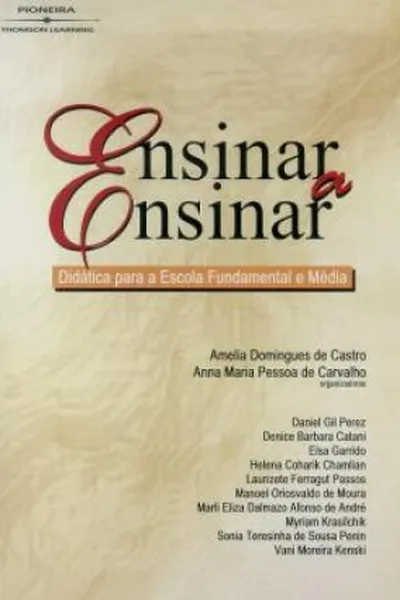 Cover of Ensinar a ensinar