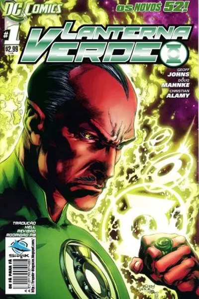 Cover of Lanterna Verde #01 - Os Novos 52