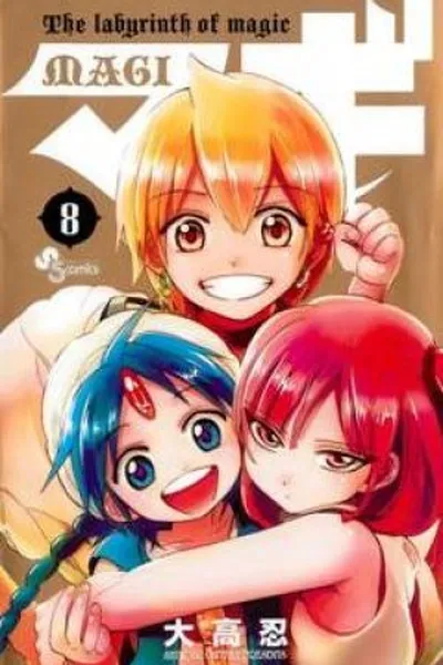 Cover of Magi - Labyrinth of Magic #8