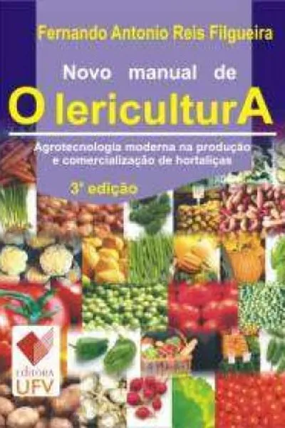 Cover of Novo Manual de Olericultura
